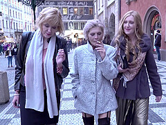 Group fucking with gorgeous blonde chicks - Angelica & Sandra G.
