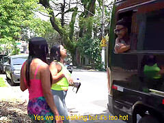 big dick anal bangvan orgy with latina Buna and Edilene