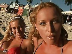 Spectacular Lesbian Blondes Get Anal Fucked and Facialized in an Outdoor Orgy