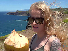 Paris White moans while getting fingered in HD POV video