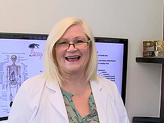Pascal fucks the doctor hard in her office