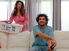 Arabelle Raphael enjoys sensual sex with her boyfriend