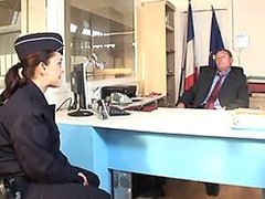 Incredibly Hot French Customs Broker Gets Ass Banged and Jizzed On