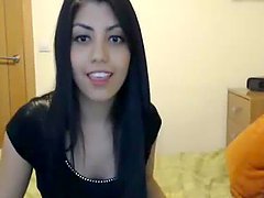Brunette Girl Chatting With Fans