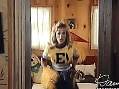 Cheerleader Vickie Benson Fucked by an Older Dude