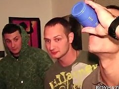 College dudes playing with dicks to join fraternity