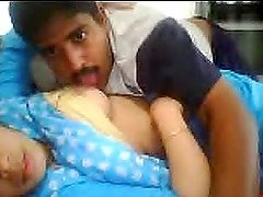 Chubby Indian girl gets her vag pounded in missionary position