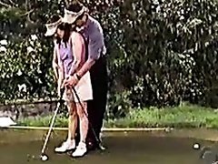 Sexy MILF Actress Patricia Heaton Playing Golf In a Hot Outfit