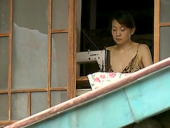 Asian milf's nailed by a horny stud