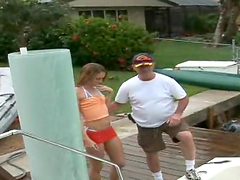 Incredible Monicue Goes Really Hardcore Inside A Yacht