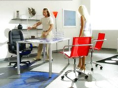 Boss Fucks The Ass Of His Gorgeous Blonde Assistant