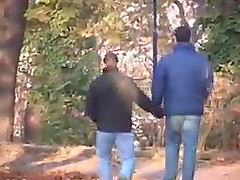 Hot gay guys on a date with a dick sucking finish