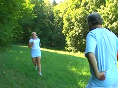 Tasty Blonde Goes Hardcore With An Older Dirty Man