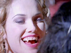 Ava Vincent and Syren in a huge dick ride and naughty blowjob action