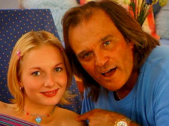 Barely legal girl adores fucking older men and making them cum