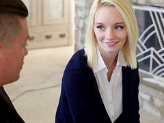 She takes piano lessons just so she can fuck her teacher