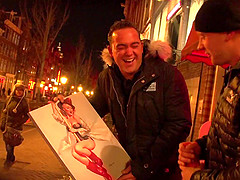 He shops around the red light district for just the right hooker