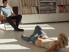 Сексуальные сцены с распутной Эллен Доррит Петерсен из фильма – слепой