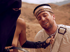 Thick Arabic dick is a perfect choice for her shaved beaver