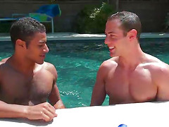 Hot Latin Dominic Santos gives Brendon Phillips and his big muscle butt