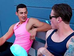 Angel Santiago and are Porter are basking in the glow of their heist
