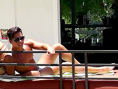 Latin Scotty Marx takes it deep in his ass from hot muscle ginger Elijah Alexandrov