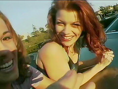 Bobbie Bliss and Alexandra Nice are in need of a big dick