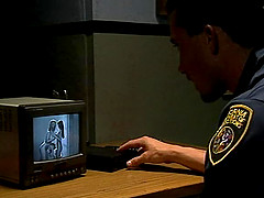 Cougar juicy pussy lovely licked in prison security cam