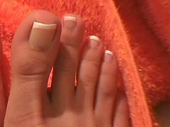 Hot Pedicure With The Hot Teen Addison