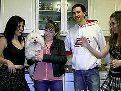 Hot moments with Adrian Brey, Bruno y Maria, Laura Brey and Montse