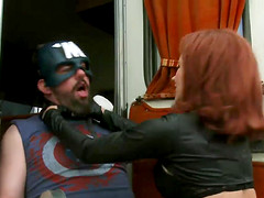 Assvengers Porn Parody with Marsha May