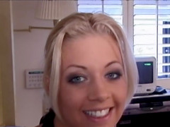 Horny blonde Linda bends over for an incredible fuck