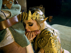 Magical sexual experience with cute blonde fairy Katy Jayne
