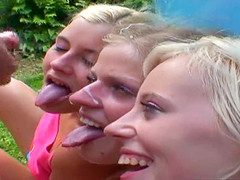 Crazy sex fest take place out on the porch of the producers country home.