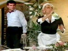 German vintage maid get rough sex