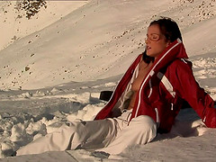Sunny Jay doesnt care where she is or what the weather happens to be