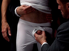 Two missionaries fuck as punishment for priest daddy