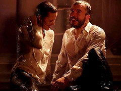 Ria Sunn and Adam cant contain their lust for one another.