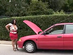 Sizzling fat latina milf enjoys to get boned in her asshole