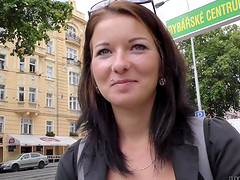 Naughty man made beautiful brunette cheat on her docile BF