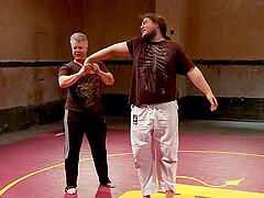Gay video of an older dude and a fat dude doing absolutely nothing