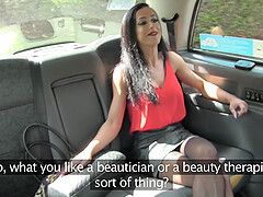After dick eating Skyla can't wait to jump on a hard penis in the car
