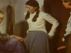 Just vintage german fuck with two beauties from college