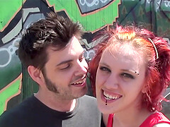 Real horny amateur couple having sex on camera making a homemade porn tape