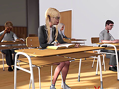 Boyfriend watches his hot sexy blonde college girl fucked hard by a black big cock
