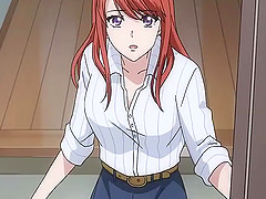 Firefighter Join the hentai and fuck hard, use his fire power to make strong love