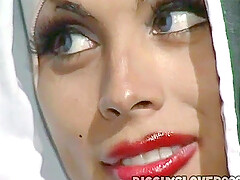 Beautiful nun turned out to be a shemale