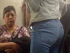 Nice teen ass in jeans