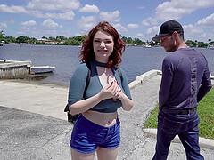 Amateur babe Annabel Redd gets picked up and fucked by a a stranger