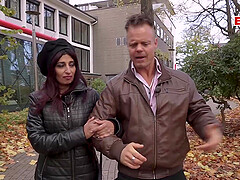 Turkish milf pick up from german guy